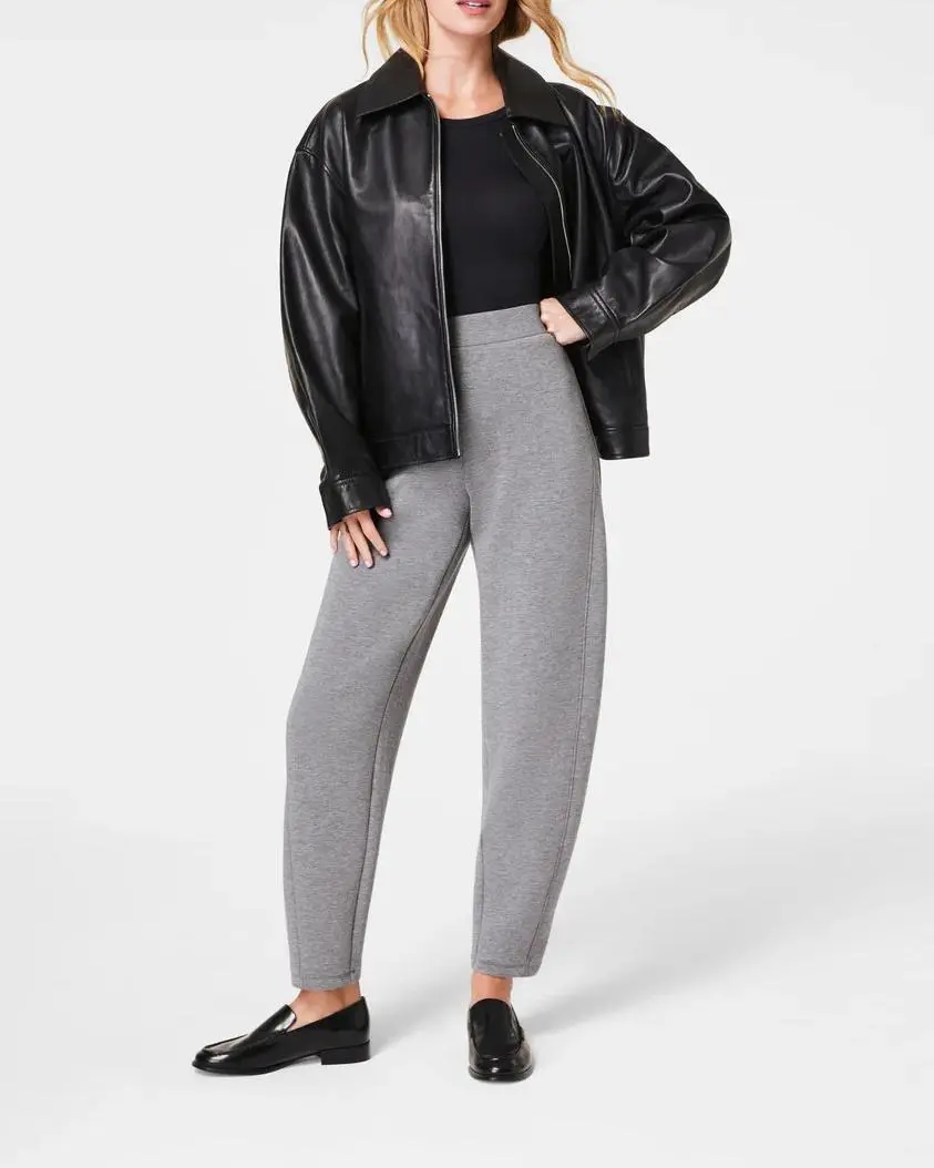 High Waist Barrel Leg Pant