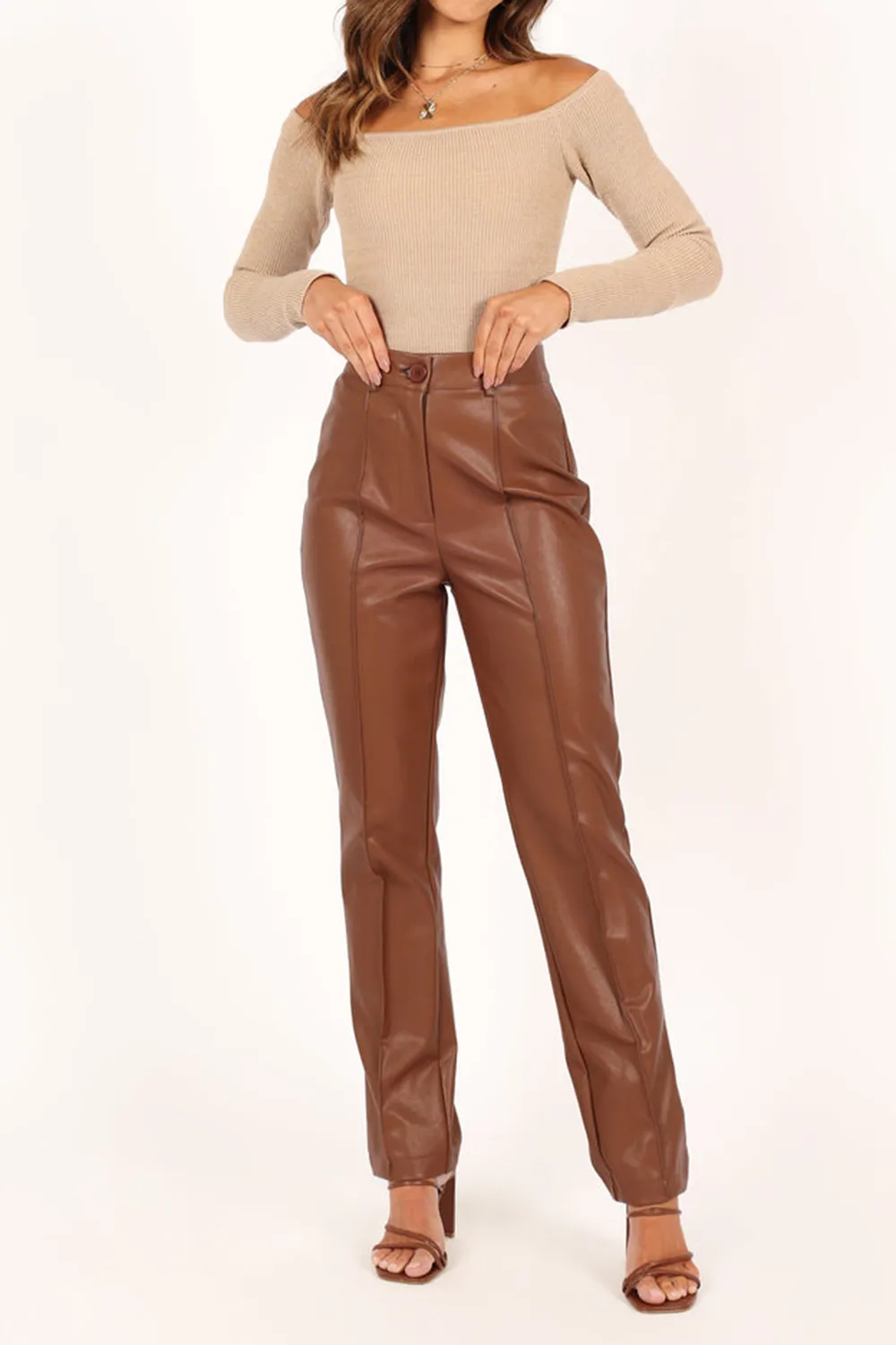 LEATHER NOBLE PANTS