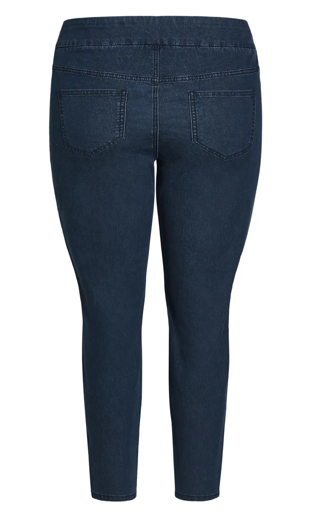 Evans Indigo Blue Denim Straight Leg Jeans