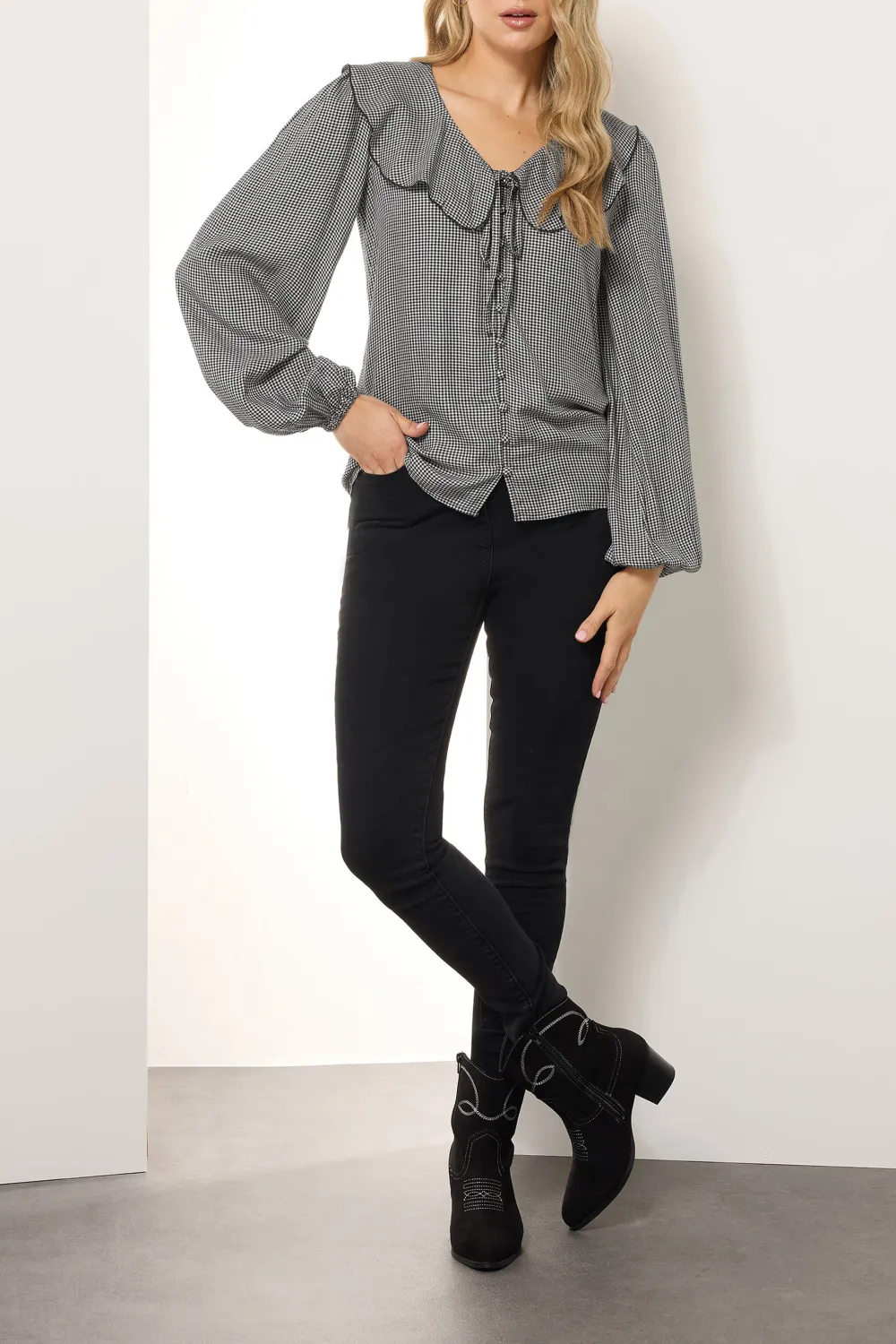 Cotton Plaid Printed Shirt