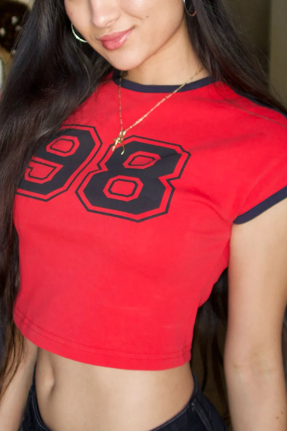 Jodi Number Baby Tee