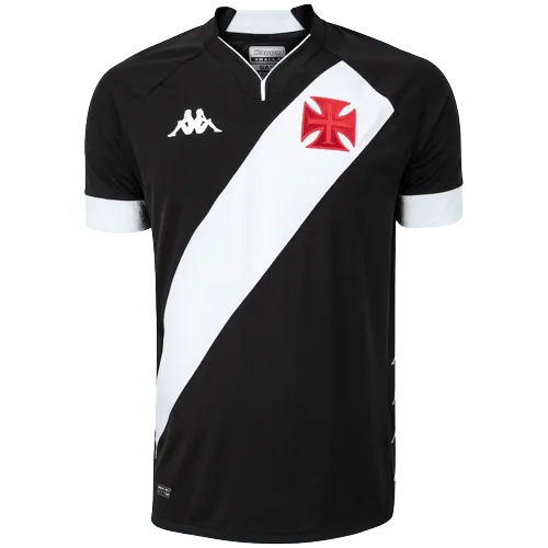 Camisa Vasco da Gama Home 22/23 - Preta e Branca