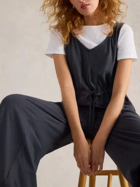 V-Neck Jasmine Jersey Jumpsuit