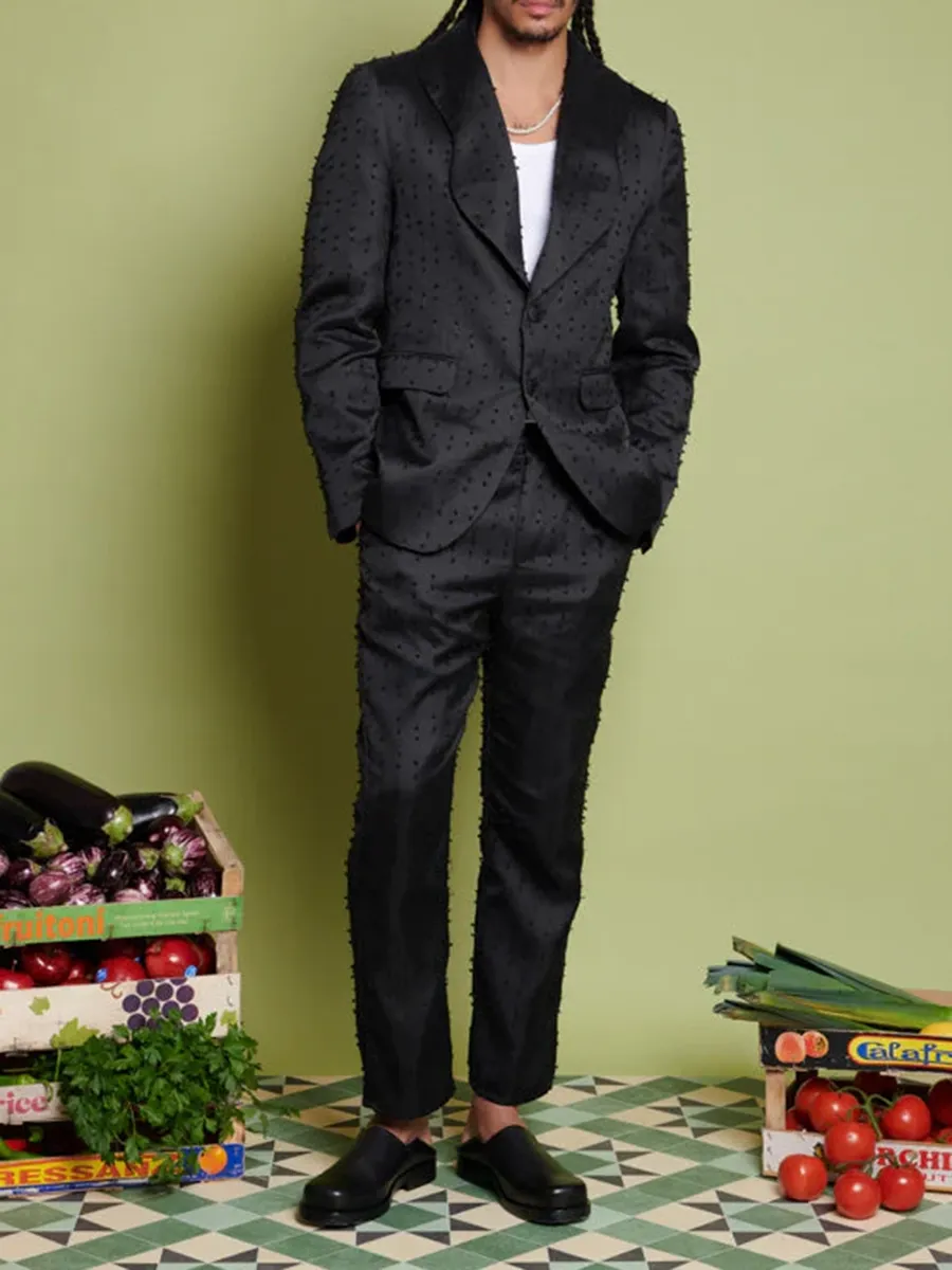 Easy Casual Texture Blazer