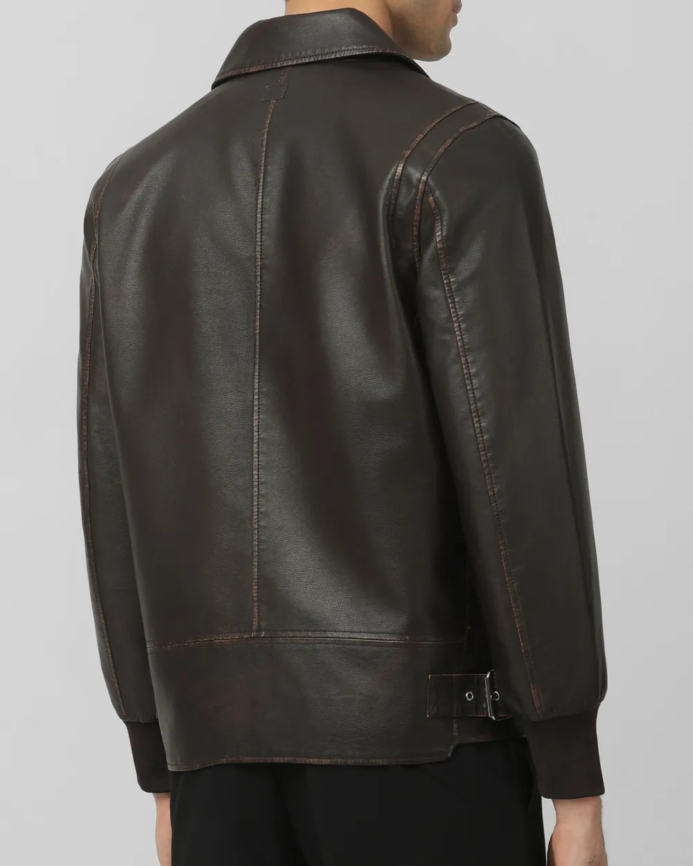 Retro Slim Comfortable Punk Biker Olive Jacket