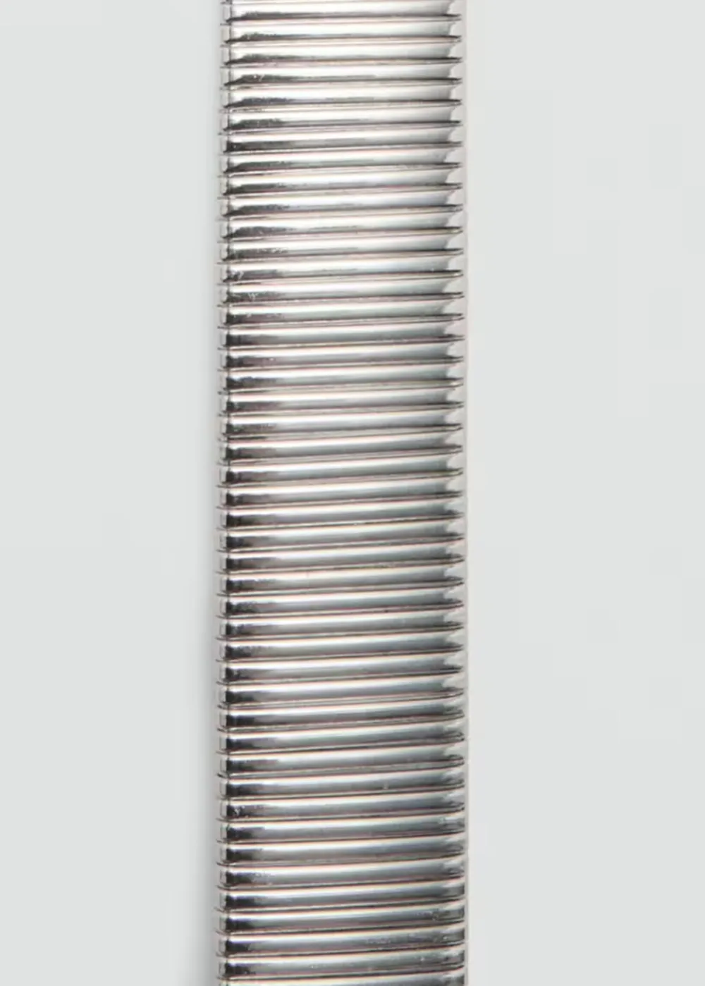 Silver Casual Style Plain Belts