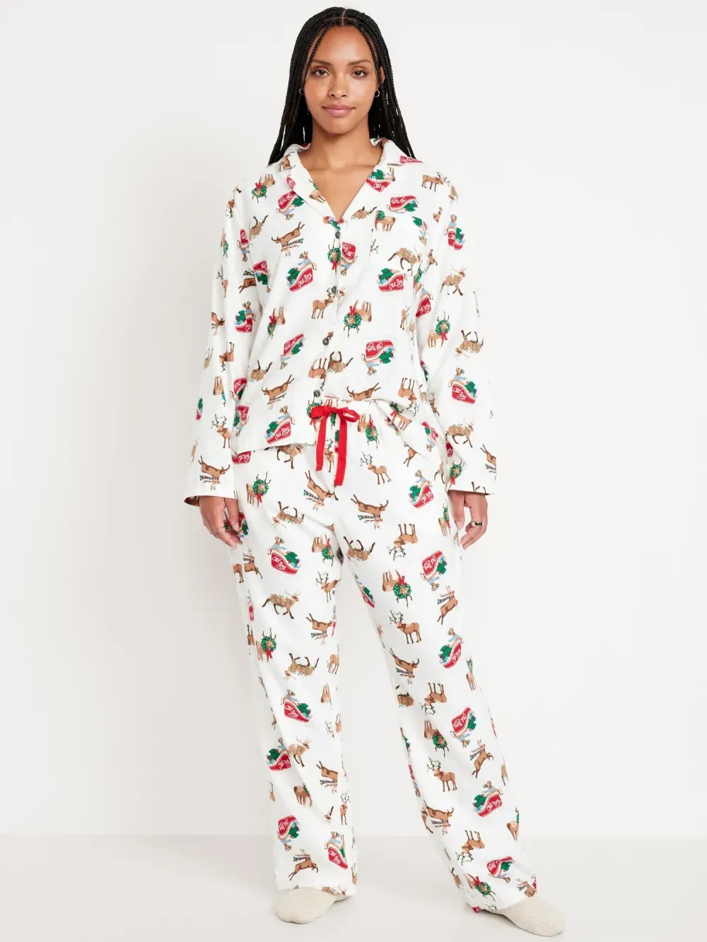 FLANNEL PAJAMA SET