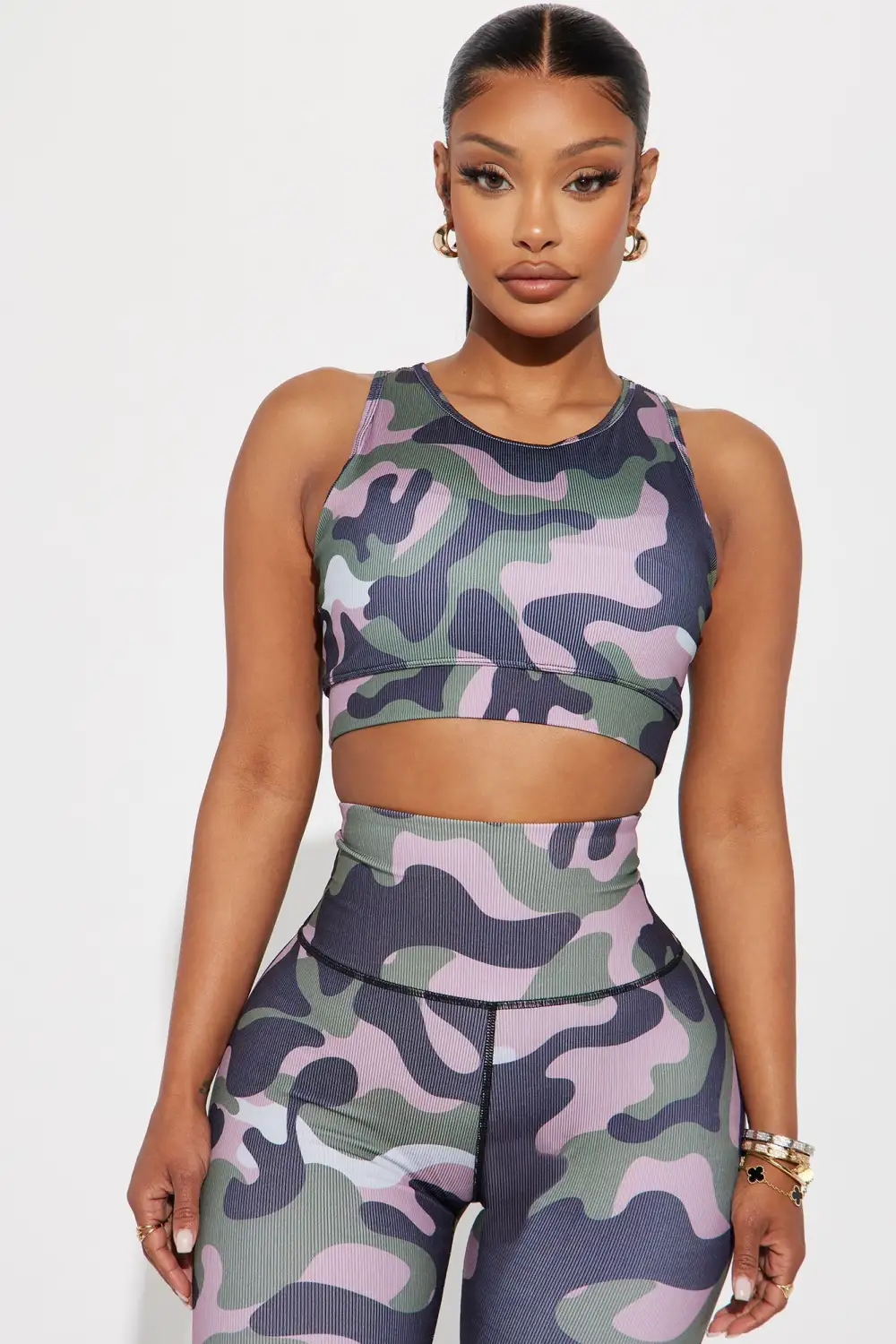 Stay Prepared Active Sports Bra - Pink/combo