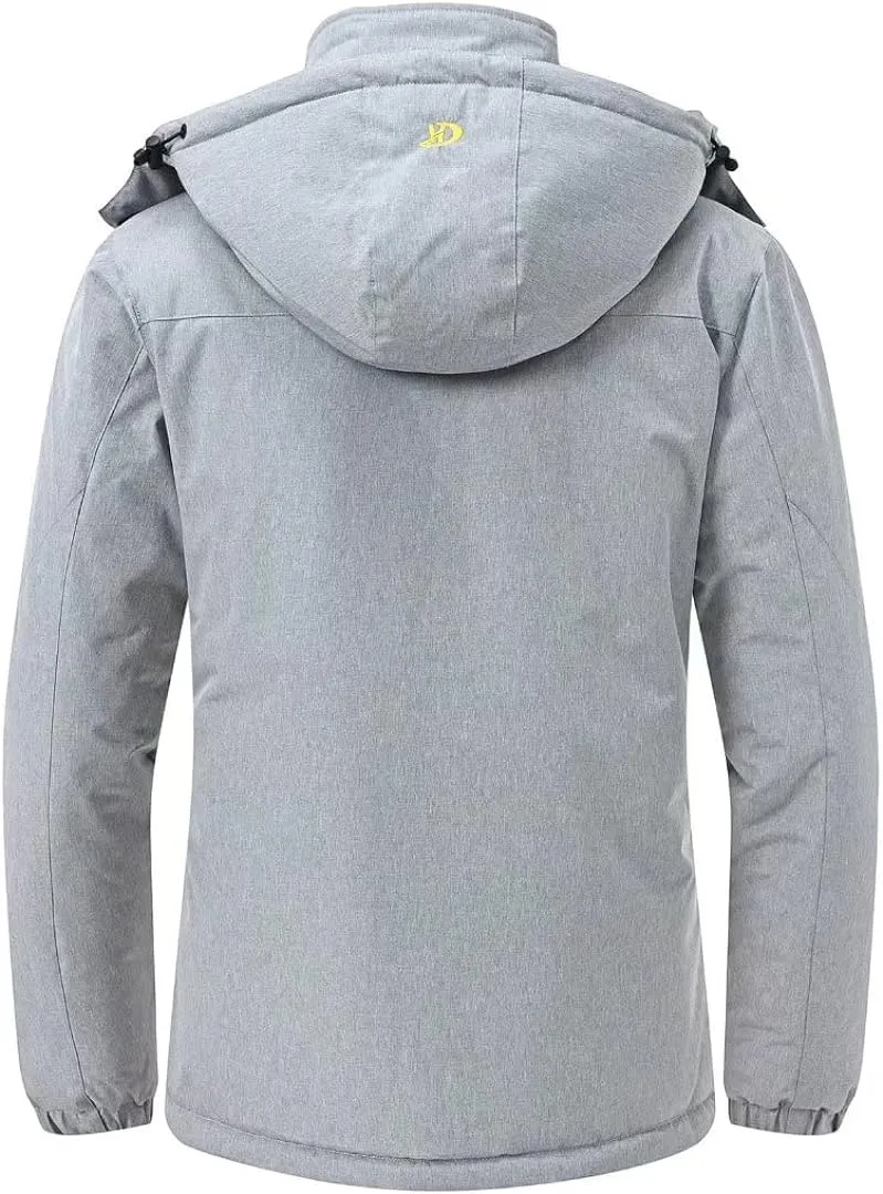 Women's Skiing Snowboarding Jackets Fleece Hood Mountain Snow Coat