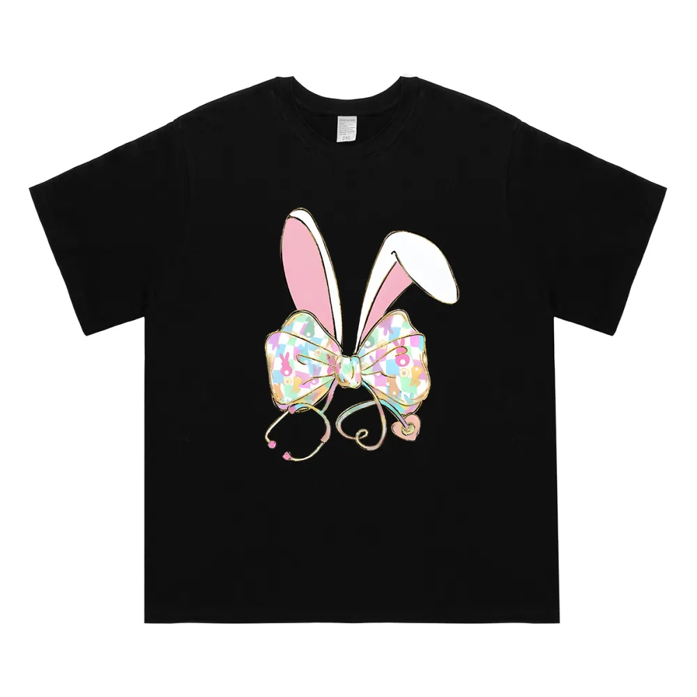 Easter Bunny Nurse Coquette T-Shirt
