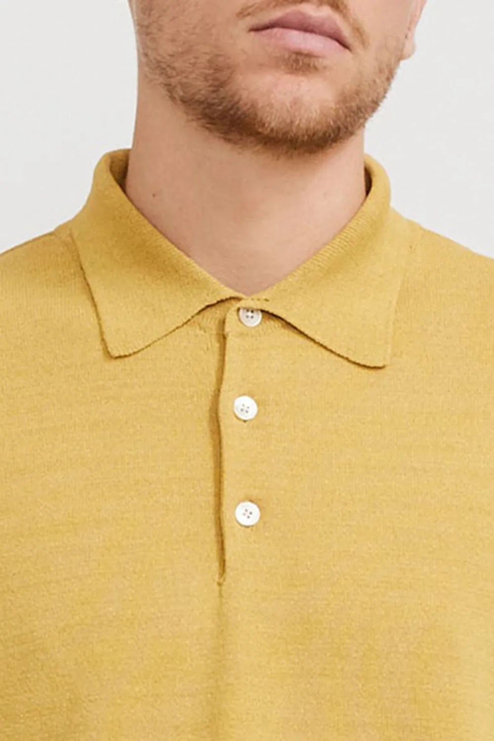 Half Sleeves Knit Yellow