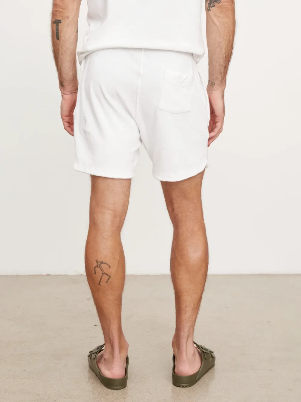Pure White Men's Shorts