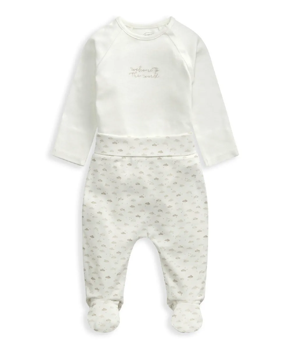 Welcome to the World Top & Cloud Legging Set (2 Piece)