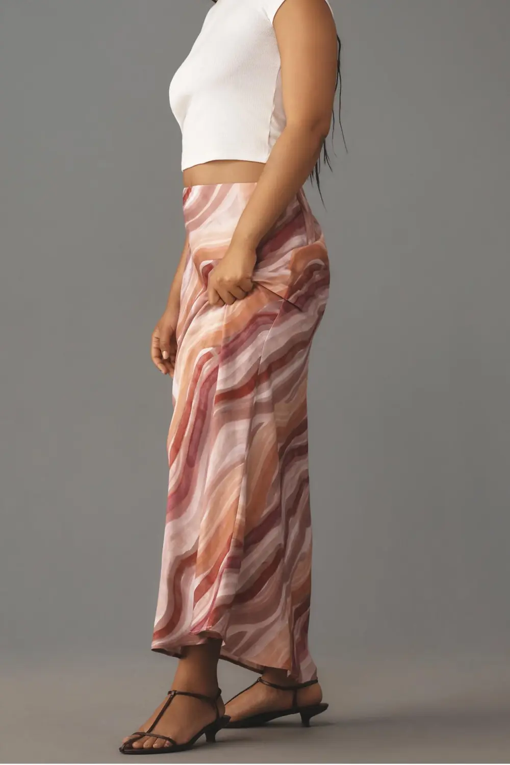 The Tilda Maxi Slip Skirt