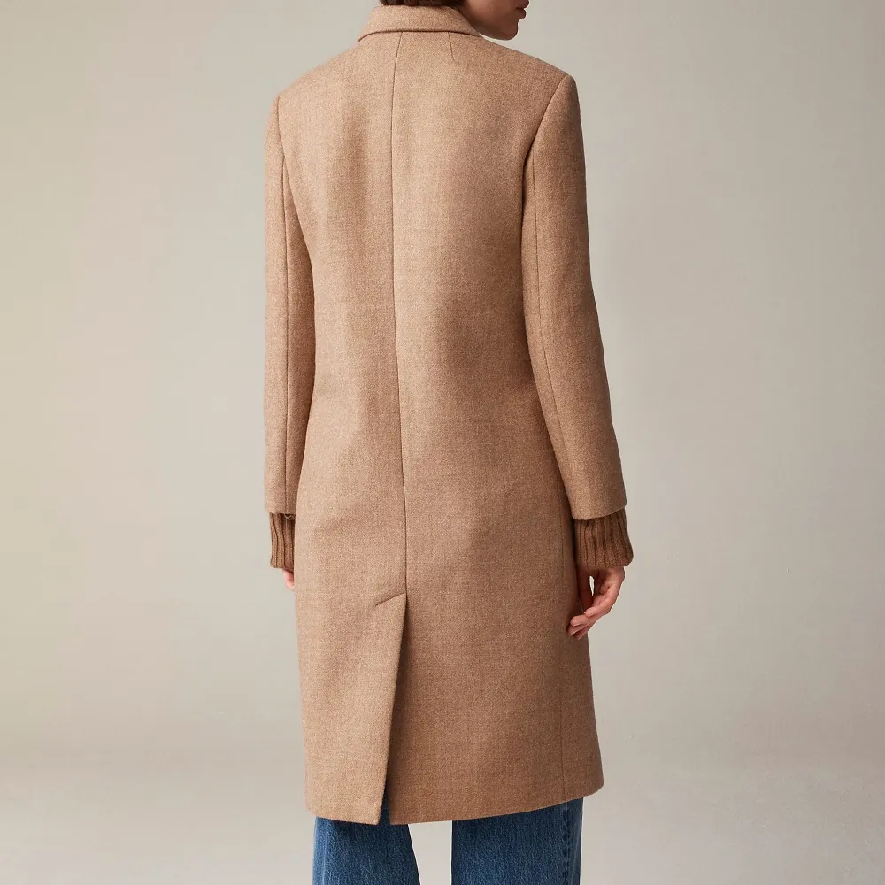 Wool-Blend Melton Topcoats