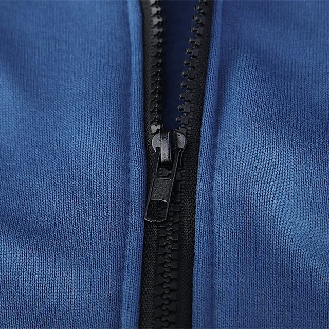 Women's Casual Jacket Fall Hoodie Jacket Warm Windproof Long Coat with Pocket Full Zip Sport Plain Coat Regular Fit Outerwear Long Sleeve Winter Black Blue Pink XL XXL