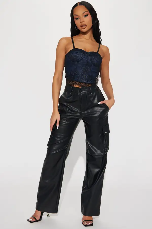 Never Enough Corset Top - Blue