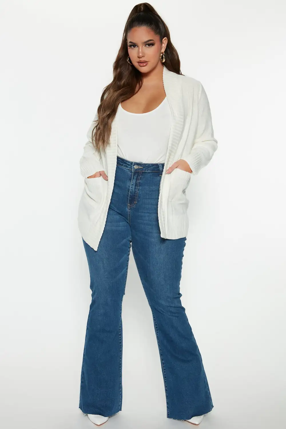 Moments After Cardigan - Ivory