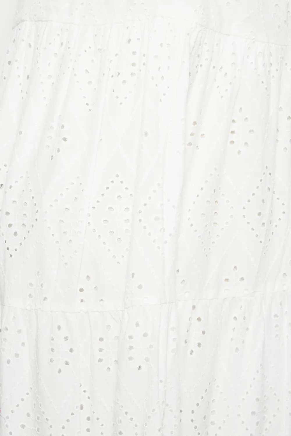 BUMP IT UP MATERNITY Curve Sage Green Broderie Anglaise Tiered Midi Dress