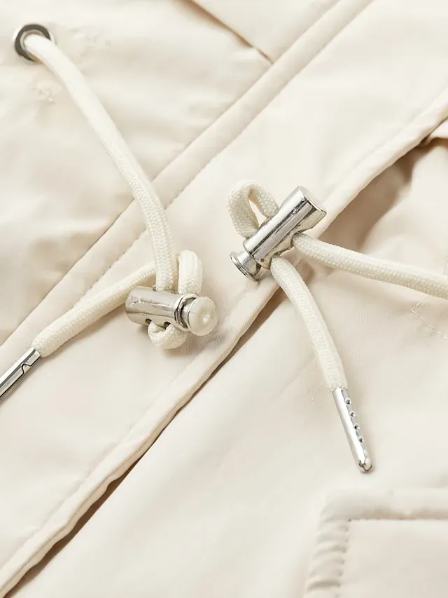 Women's Winter Jacket Winter Coat Parka Hoodie Jacket School Outdoor Street Winter Fall Long Coat Regular Fit Warm Breathable Simple Casual Daily Comfortable Jacket Long Sleeve Solid Color Pure Color