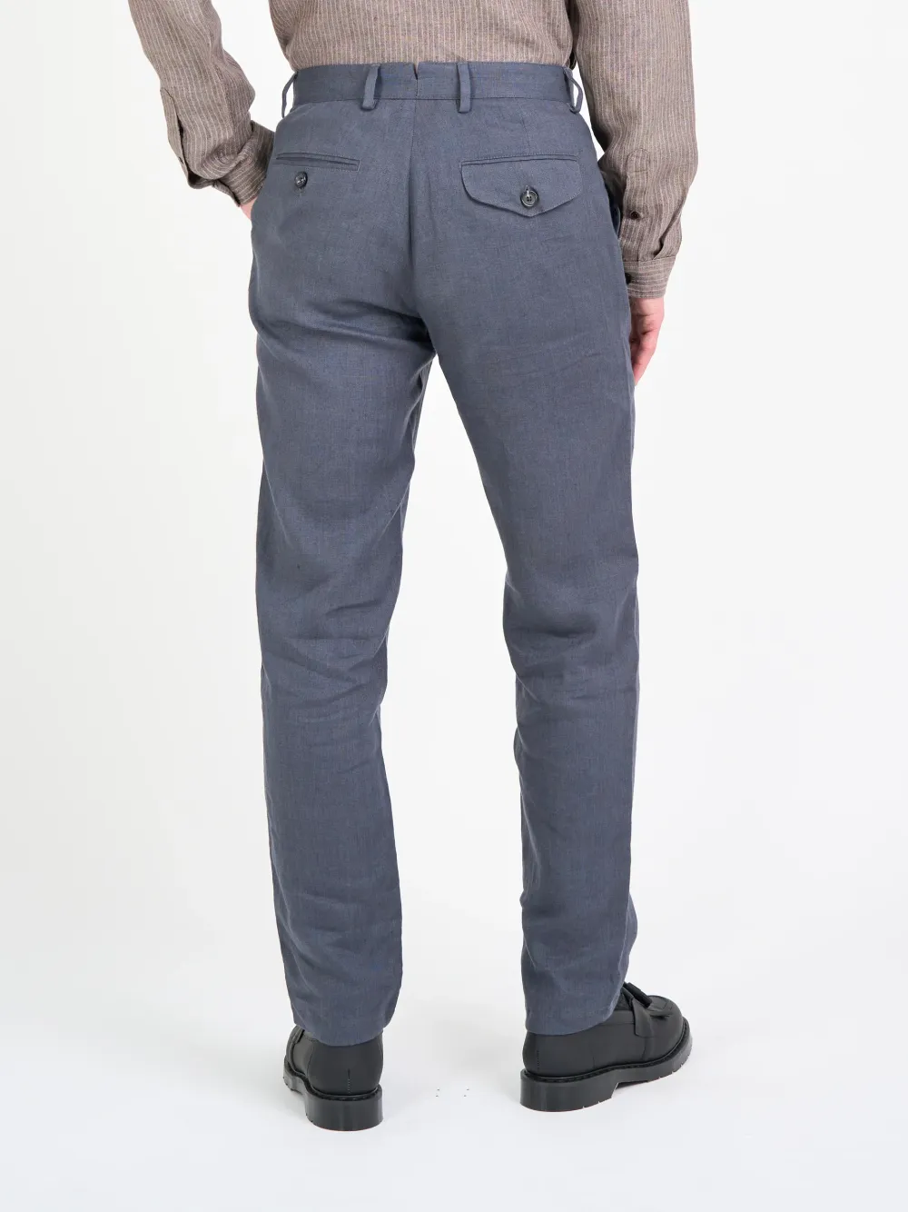 Grey Casual Style Trousers