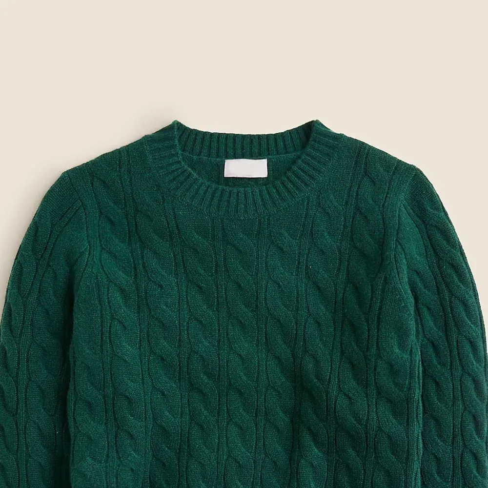 Cashmere Cable-Knit Casual Sweaters