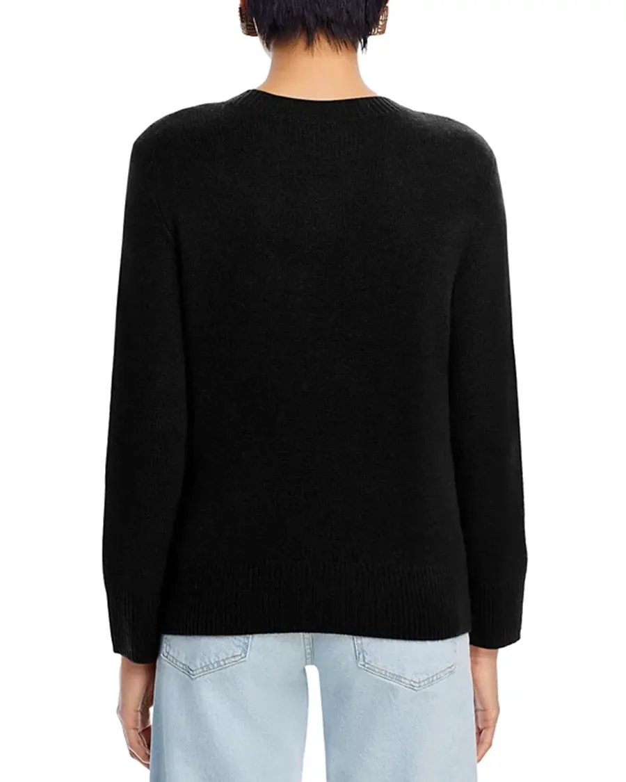 Cashmere Crewneck Long Sleeves Sweater