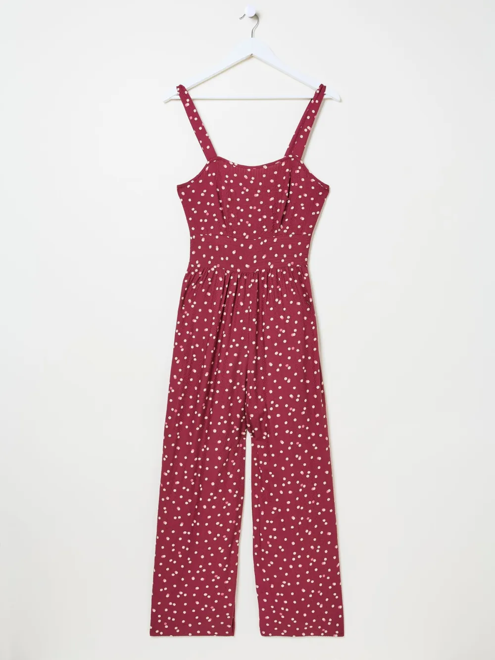 Burgundy Red Ruby Jumpsuit