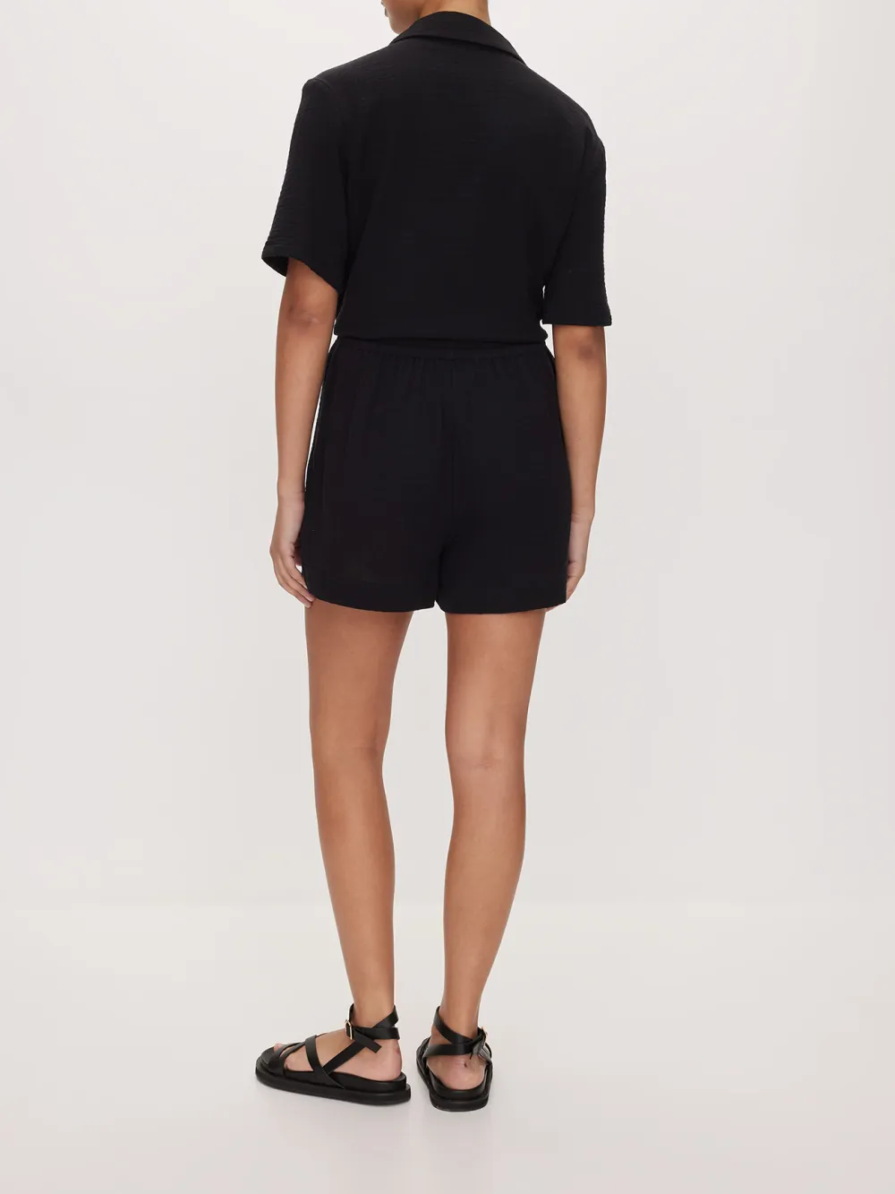 Daily Cotton Waffle Shorts