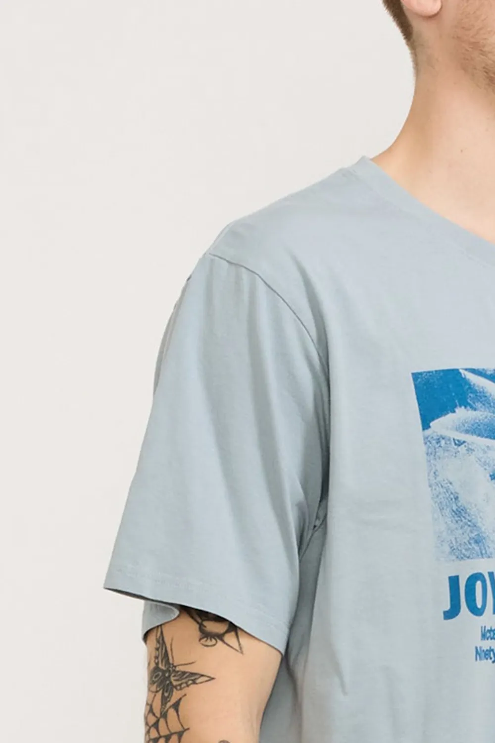 Joy Machine Tee Light Blue