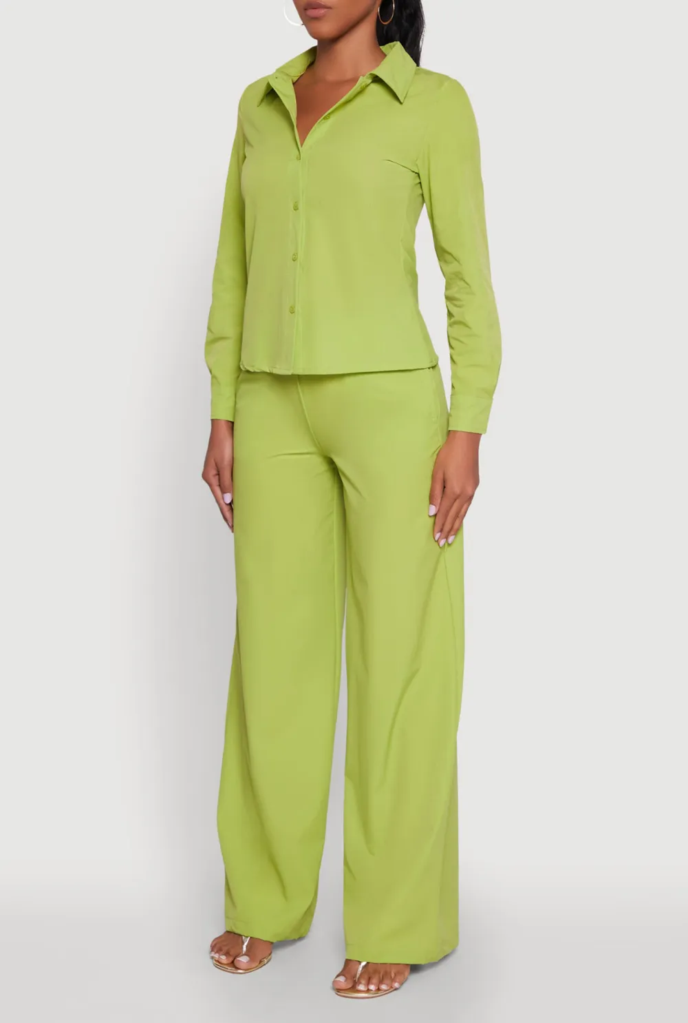 Slim Fit Long Sleeved Shirt