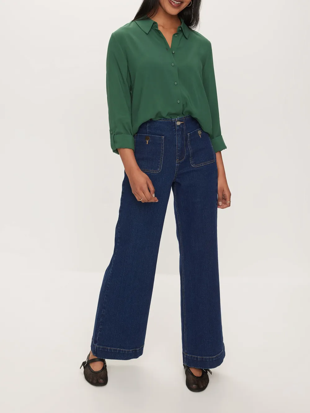 Lapel Long Sleeve Shirt