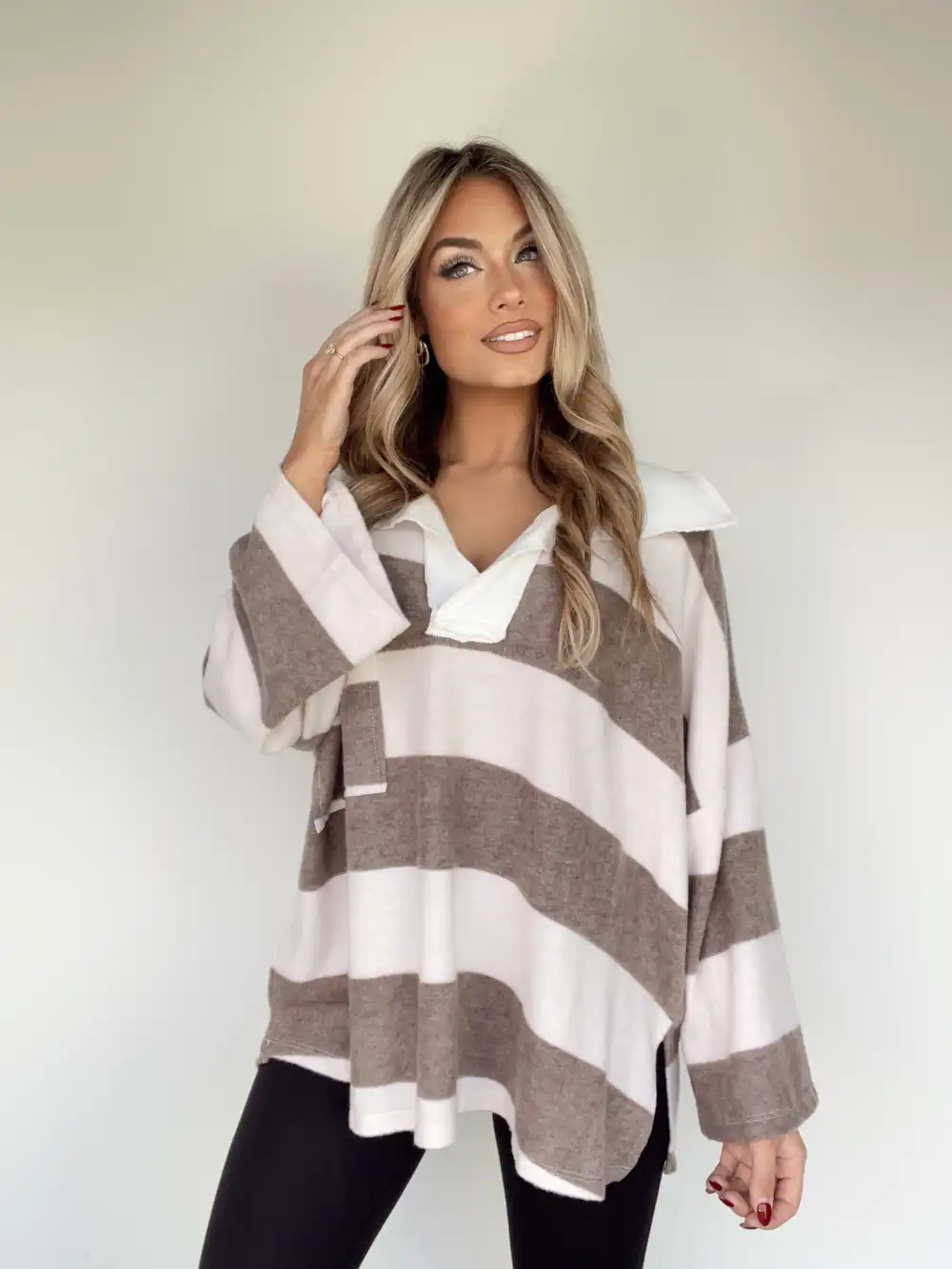 Match Day Striped Top