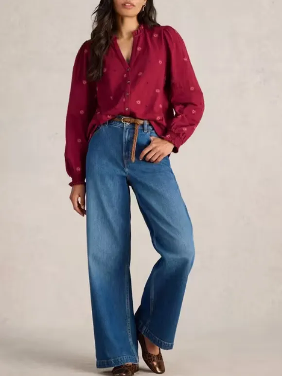 Embroidered Knitted Shirt