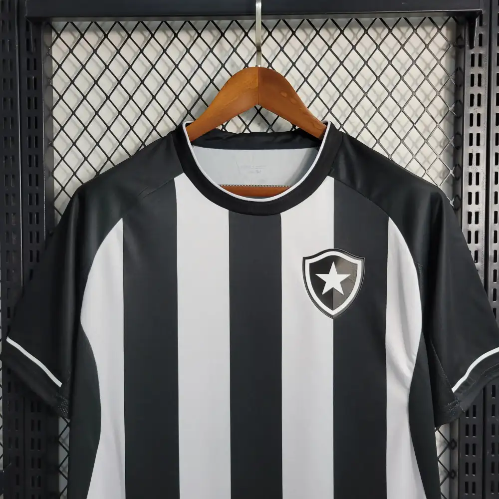 Camisa Botafogo Home 22/23 - Preta e Branca