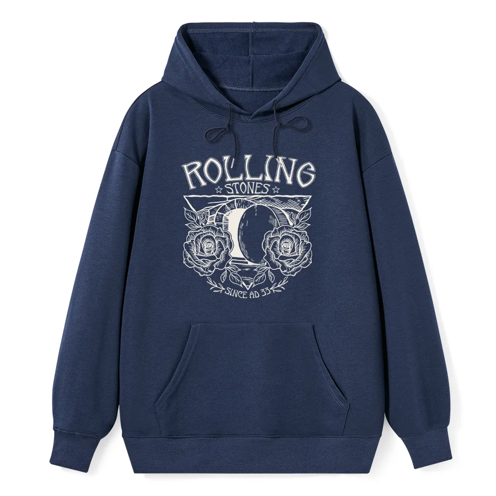 The Stone Was Rolled Away Retro Christian Classic Hoodie