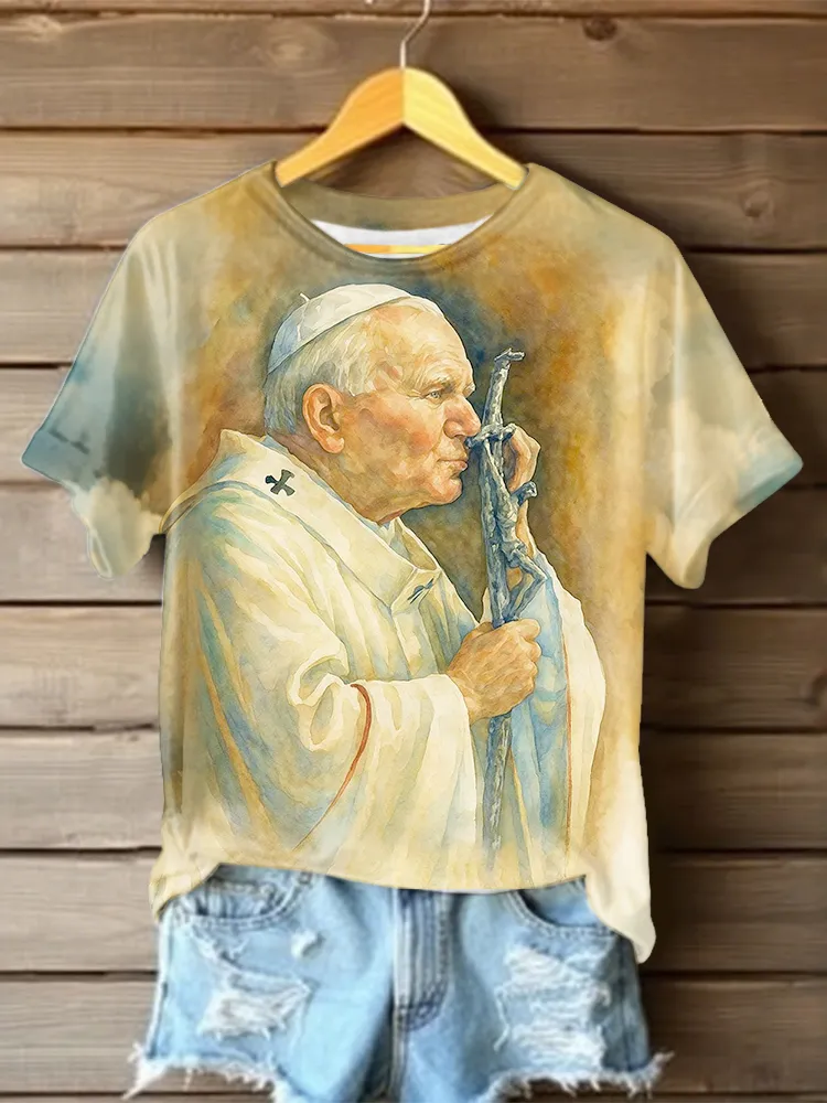 Women'S Rest In Peace 1936-2025 Short-Sleeved Christian Gift Religious T-Shirt