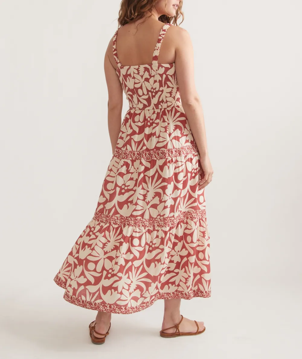 Auburn Flora Maxi Dress