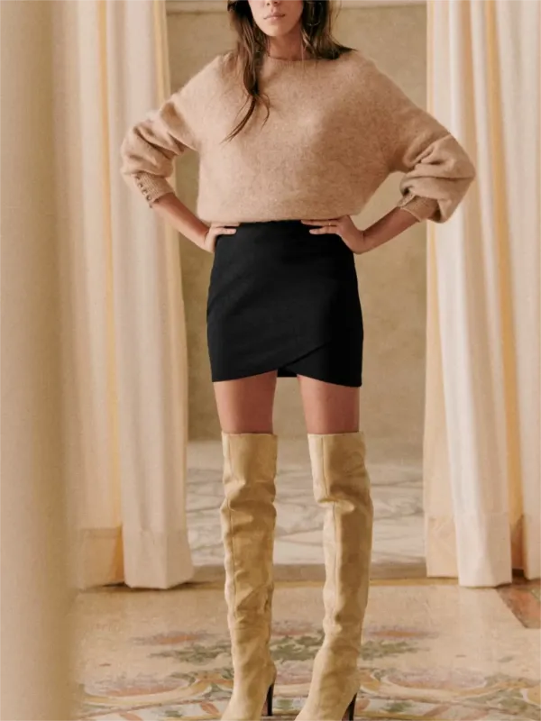 Cotton Fabric Material Skirt