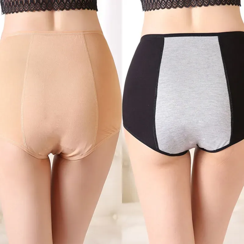 New Plus Size High Waist Leak Proof Panties Suitable For 110KG