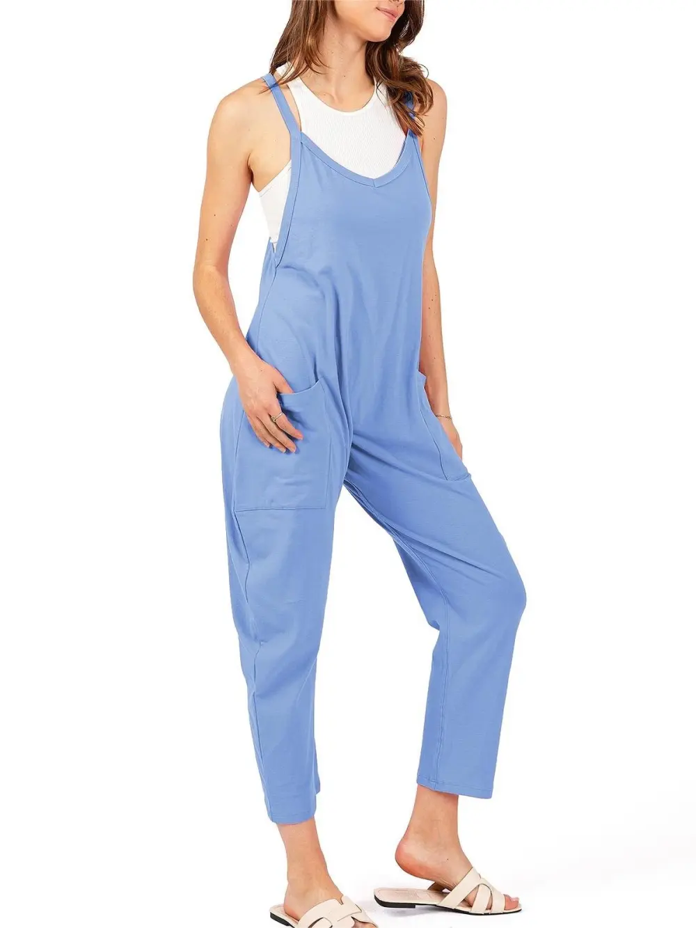Spaghetti Strap Jumpsuit
