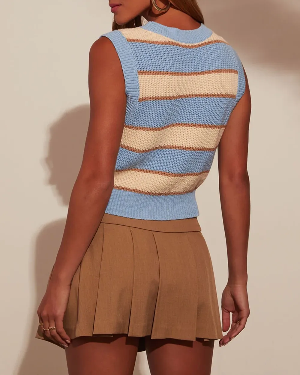 Striped Sweater Vest