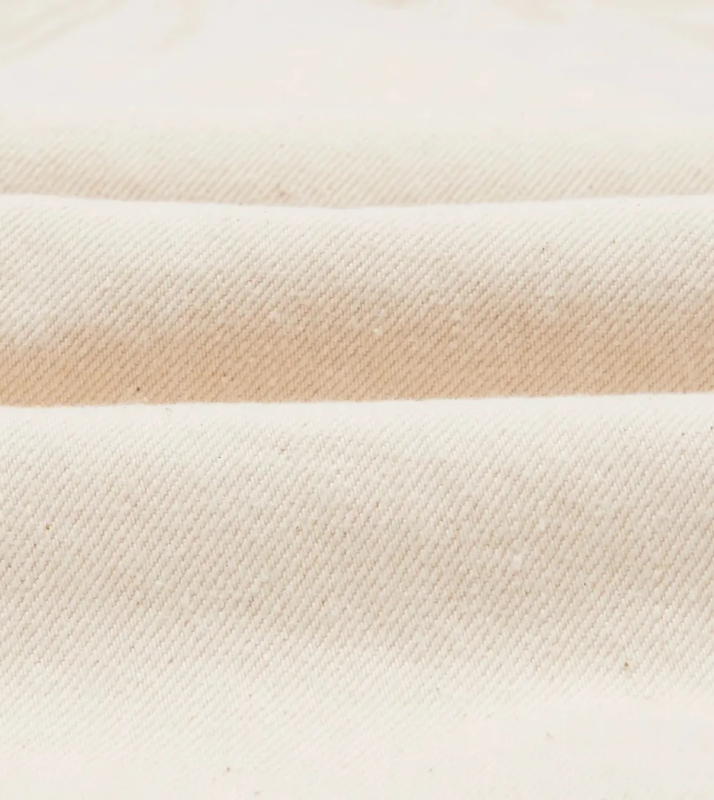 Off White Straight Leg Denim Pants