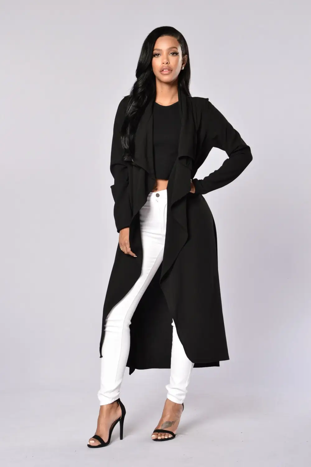 Business Casual Coat - Black