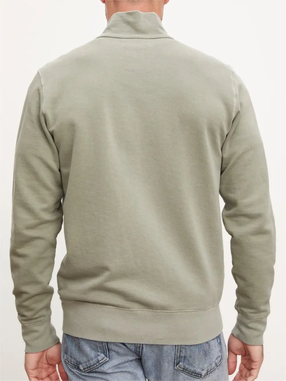 Men's Zipper Front Stylish Knit Coat