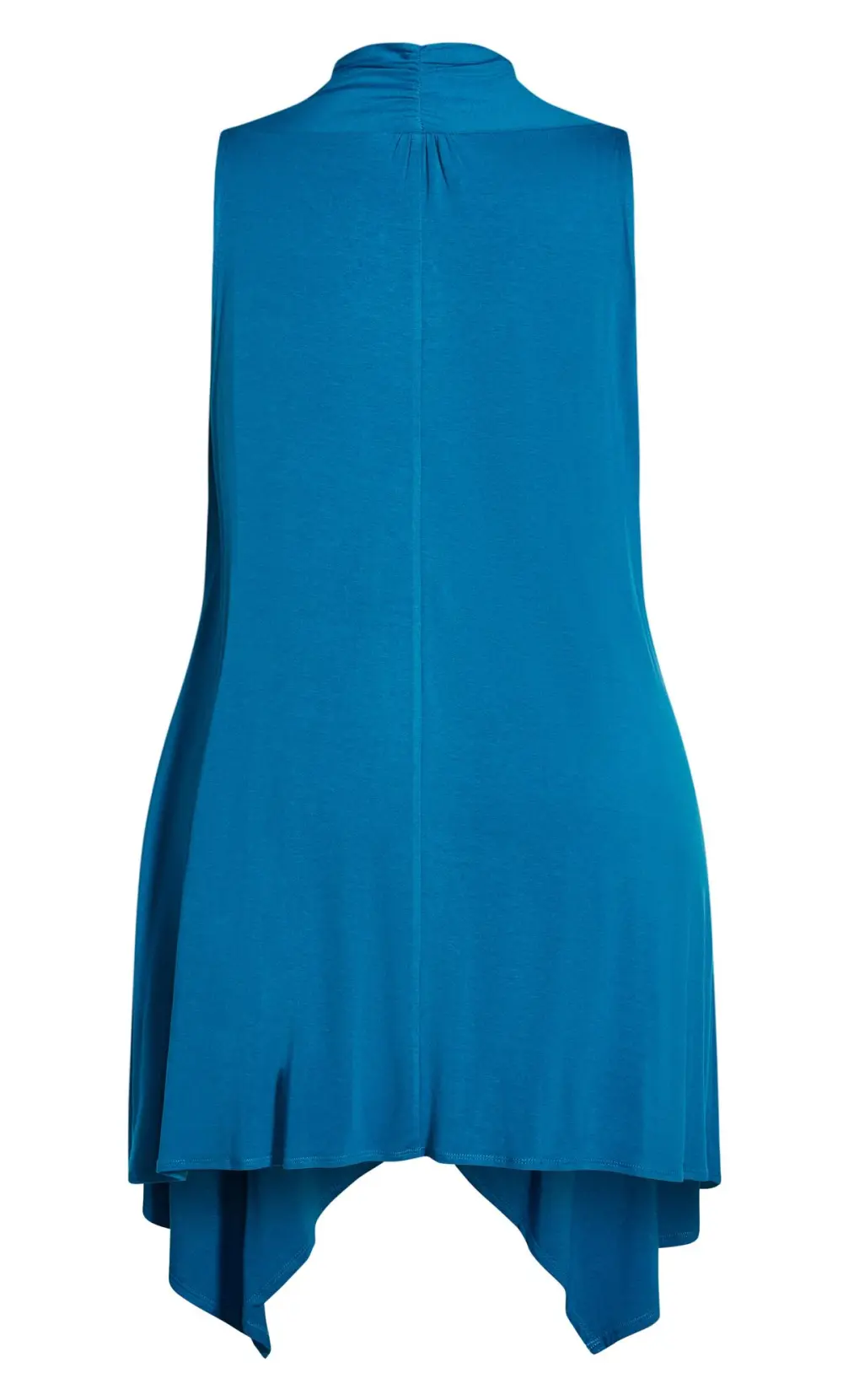 Evans Blue Kahlo Sleeveless Cardigan