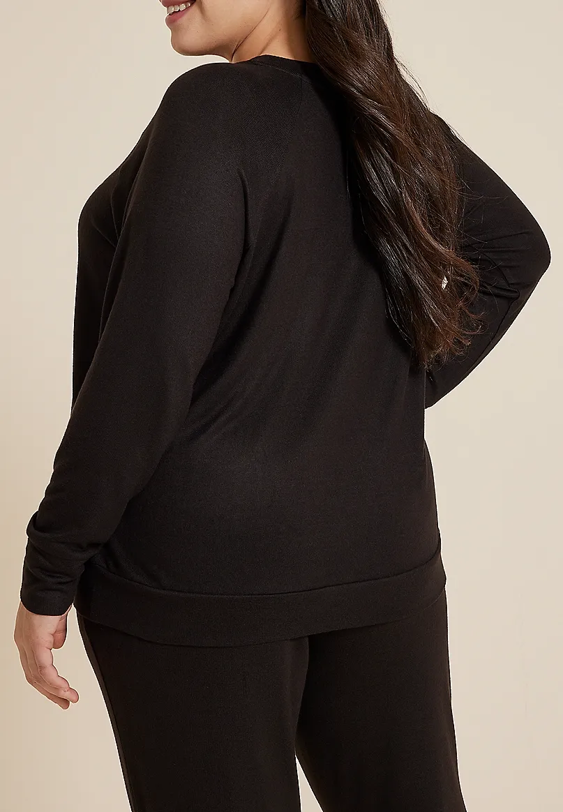 Slight Stretch Lounge Top