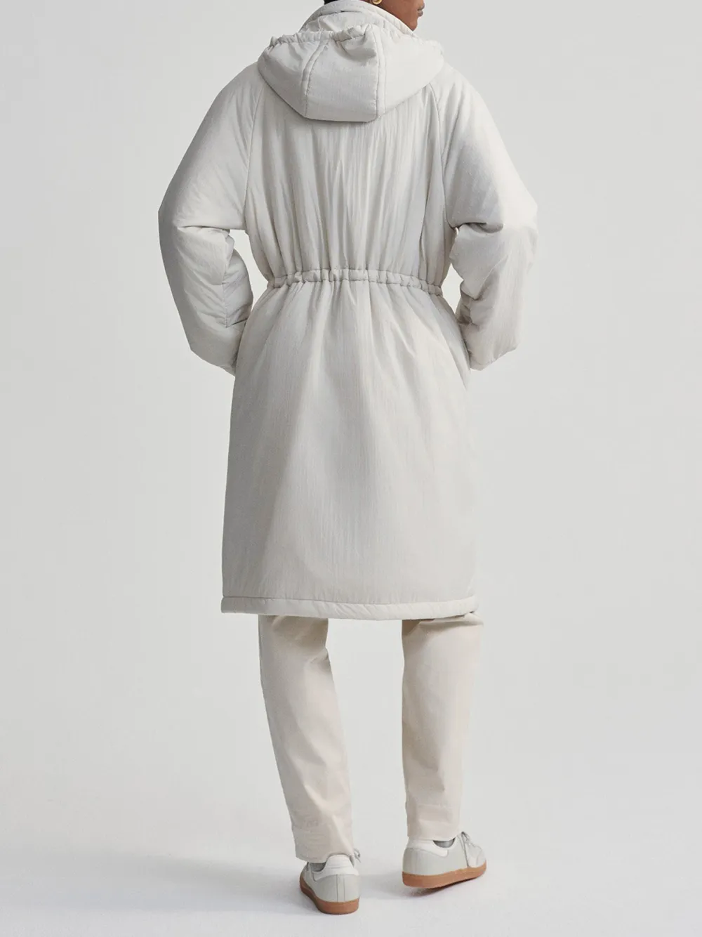 Stretch Long Puffer Coats