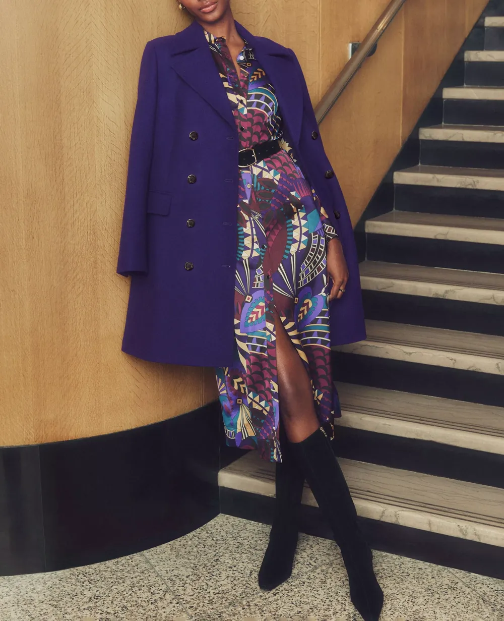 Botanical Midi Shirtdress