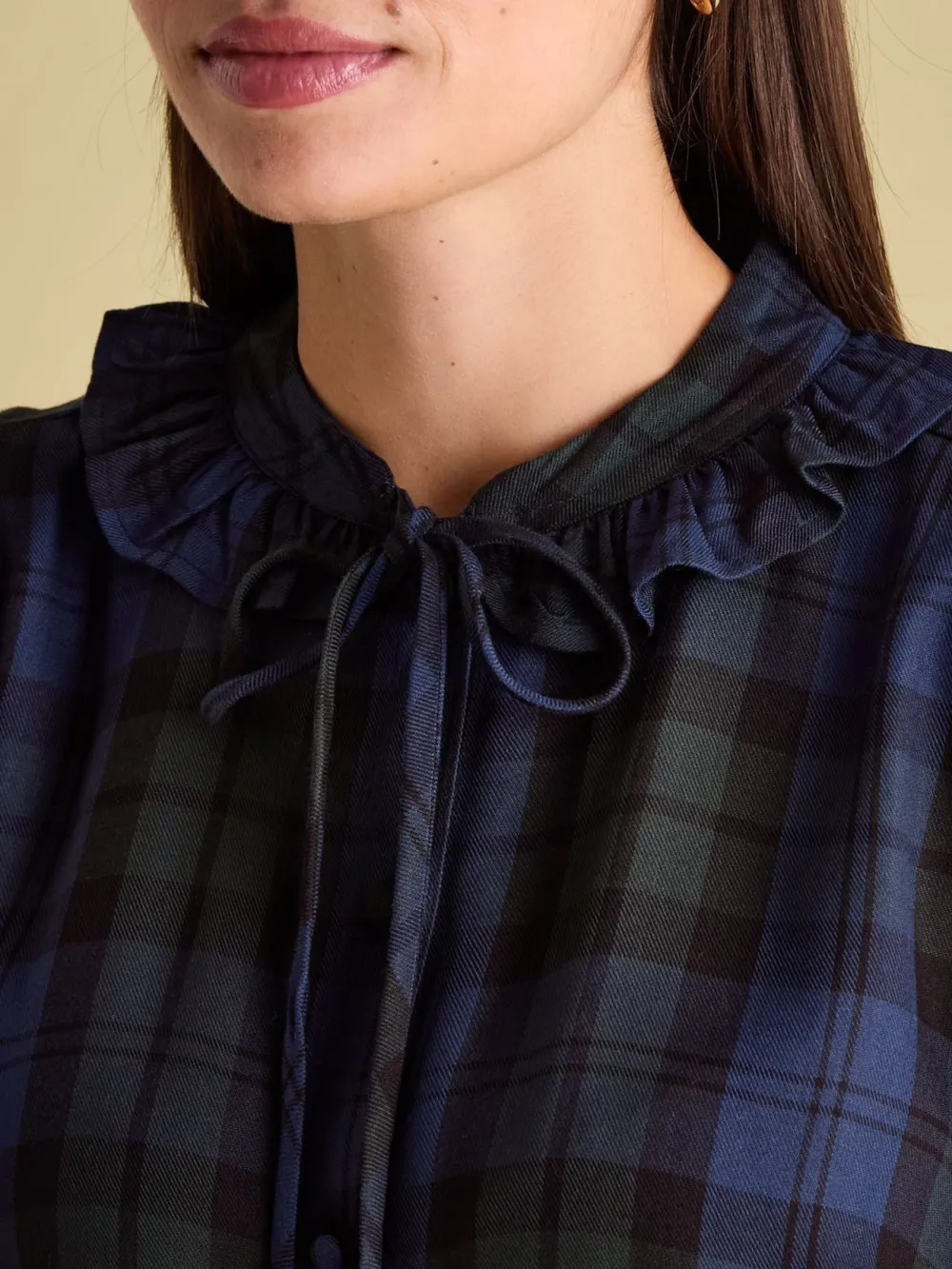 White Pleated Tuxedo-Style Shirt